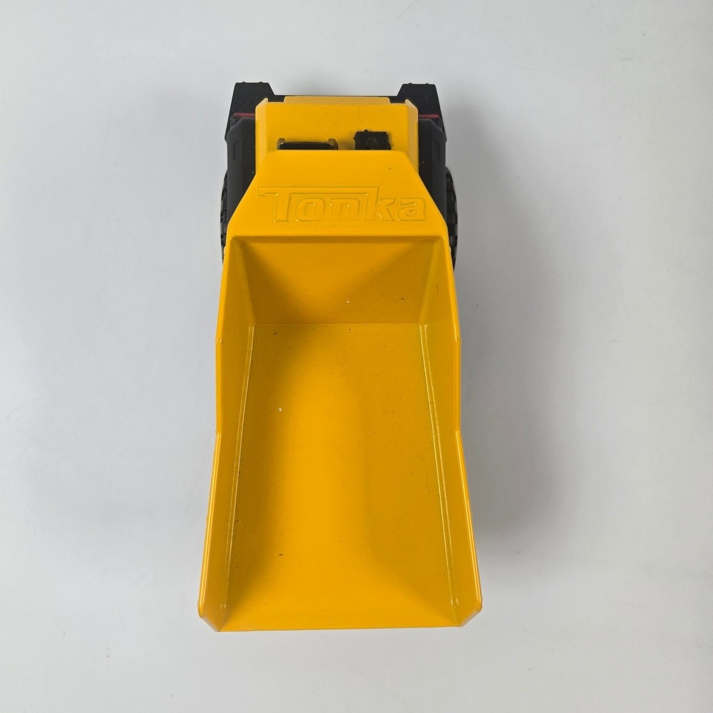 Tonka Steel Metal Dump Truck Small Yellow Classic Construction Toy Vehicle - Picture 4 of 10